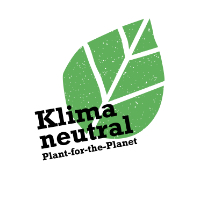 Logo der Kampagne 'Klima neutral' von Plant-for-the-Planet
